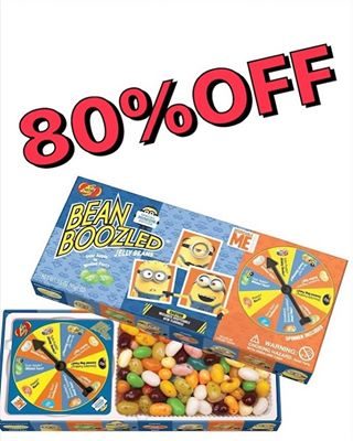 ミニオンのジェリーベリーが80%オフ！家族でルーレットで食べ比べしませんか？

#ジェリーベリー
#みにおんず 
#ビーンブーズル 
#pxストア